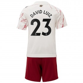 Completo Calcio Arsenal David Luiz 23 Bambino Divisa Trasferta 2020/2021 